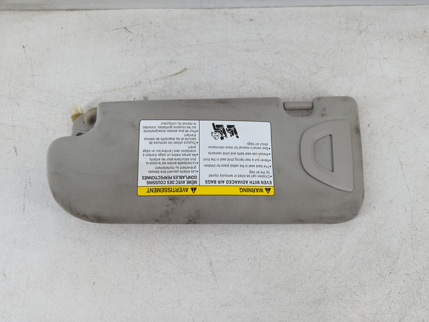 2014-2020 Infiniti Q50 Sun Visor Shade Replacement Passenger Right Mirror Fits Fits 2014 2015 2016 2017 2018 2019 2020 OEM U