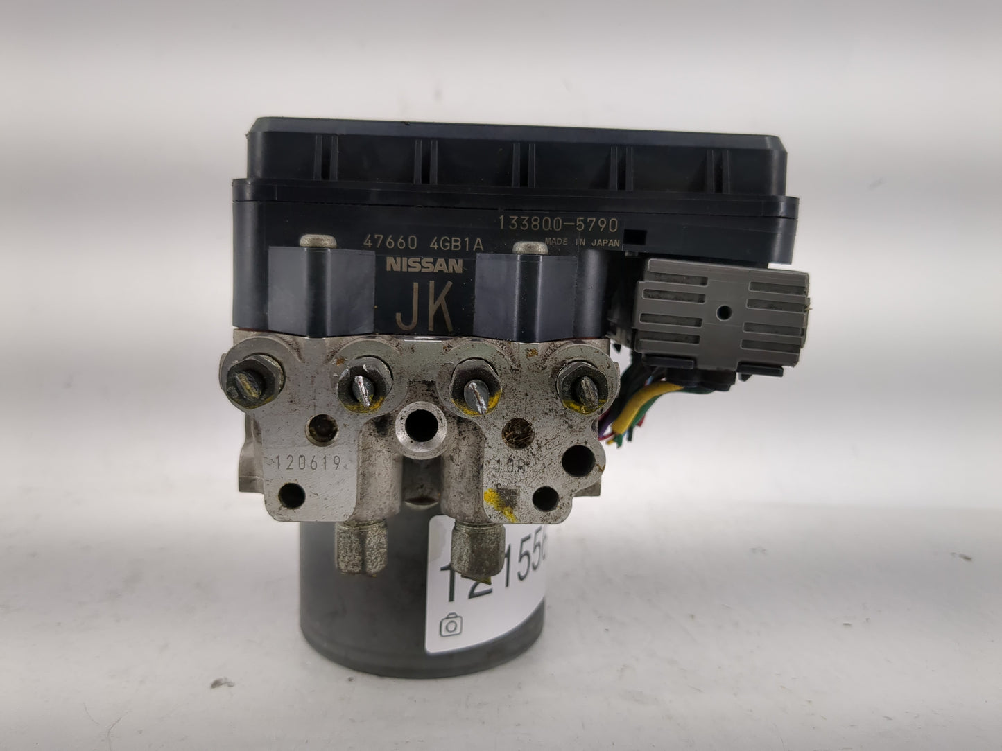 2015 Infiniti Q50 ABS Pump Control Module Replacement P/N:47660 4GB1A Fits OEM Used Auto Parts - Oemusedautoparts1.com
