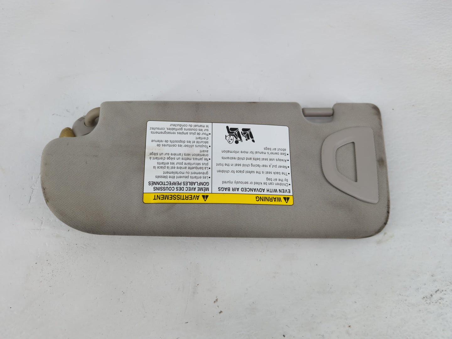 2014-2020 Infiniti Q50 Sun Visor Shade Replacement Passenger Right Mirror Fits Fits 2014 2015 2016 2017 2018 2019 2020 OEM U