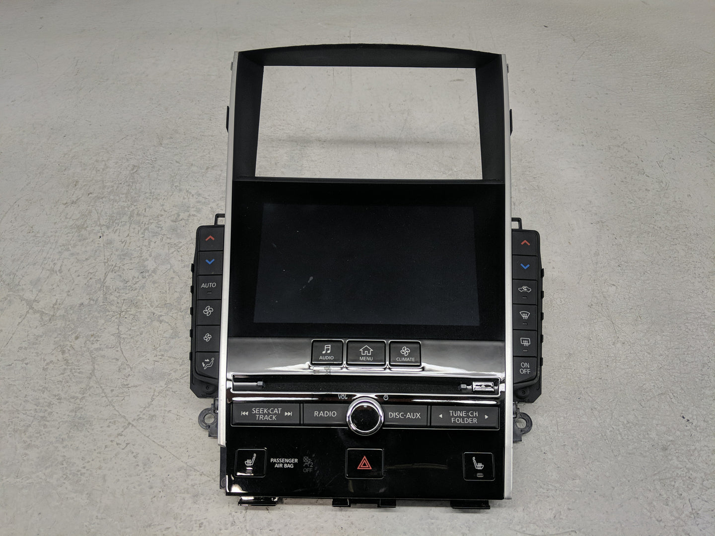 2014 Infiniti Q50 Radio AM FM Cd Player Receiver Replacement P/N:253914HB5B Fits OEM Used Auto Parts - Oemusedautoparts1.com