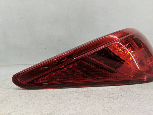 2014-2015 Infiniti Q50 Tail Light Assembly Driver Left OEM Fits Fits 2014 2015 OEM Used Auto Parts