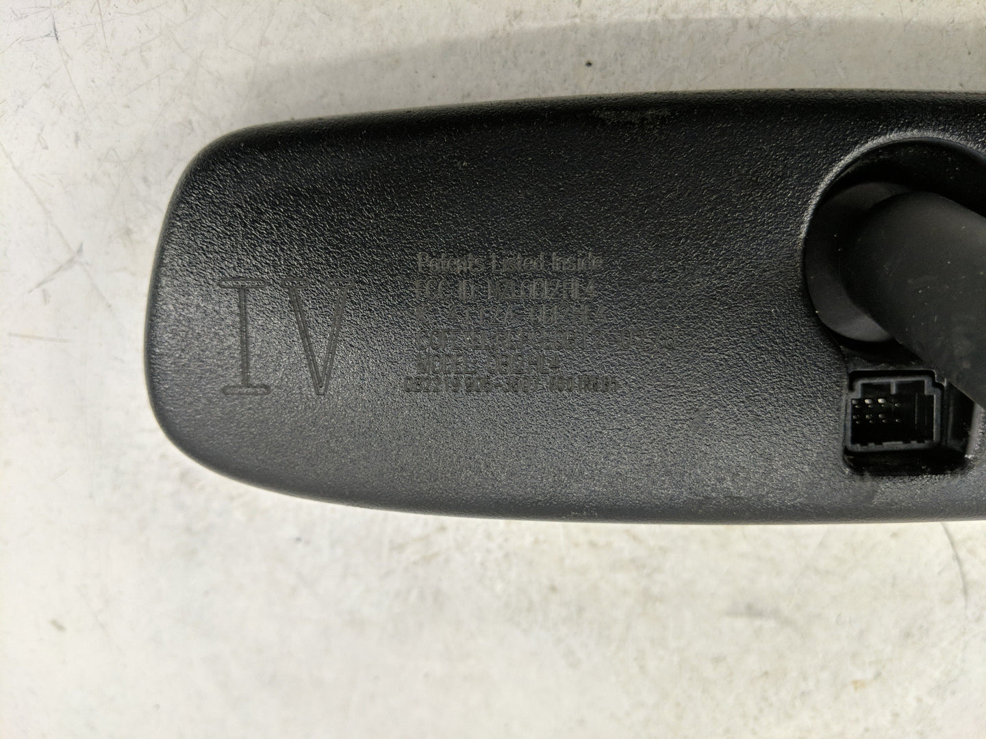 2014-2016 Infiniti Q50 Interior Rear View Mirror Replacement OEM P/N:4112A-0BI2HL4 Fits OEM Used Auto Parts - Oemusedautopar