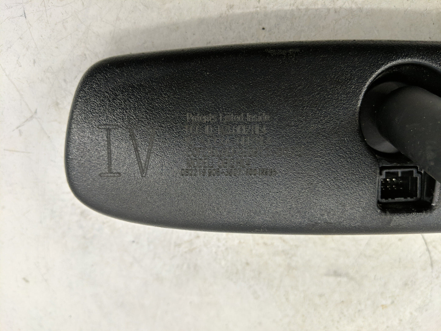 2014-2016 Infiniti Q50 Interior Rear View Mirror Replacement OEM P/N:4112A-0BI2HL4 Fits OEM Used Auto Parts - Oemusedautopar