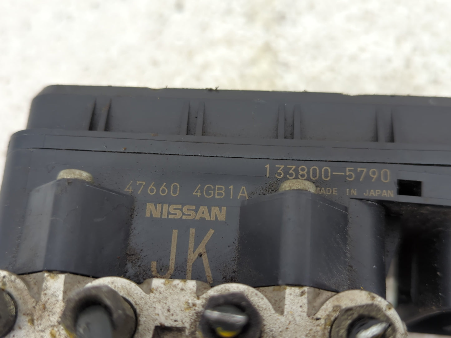 2014-2015 Infiniti Q50 ABS Pump Control Module Replacement P/N:47660 4GB1A 133800-5790 Fits Fits 2014 2015 OEM Used Auto Par