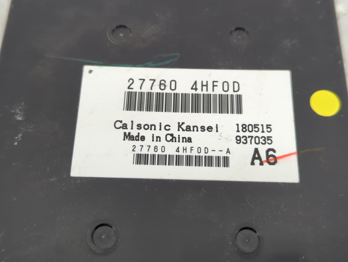 2014-2018 Infiniti Q50 Radio AM FM Cd Player Receiver Replacement P/N:27760 4HF0D 28330 4HB0C Fits Fits 2014 2015 2016 2017 