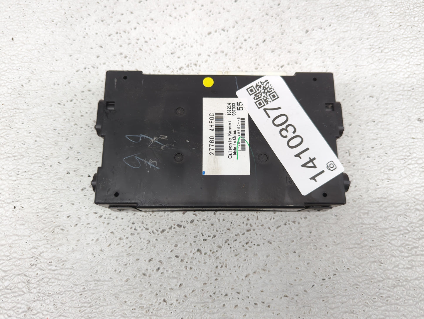 2014-2015 Infiniti Q50 Temperature Control Module 27760-4hf0c - Oemusedautoparts1.com