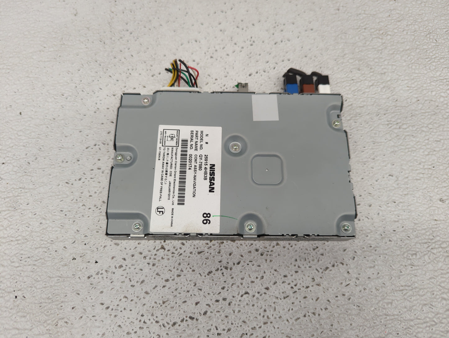 2014-2014 Infiniti Q50 Temperature Control Module 25915-4hb3b - Oemusedautoparts1.com