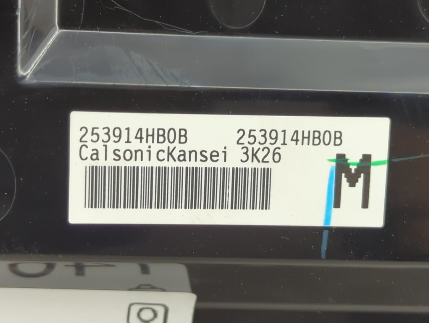 2014 Infiniti Q50 Climate Control Module Temperature AC/Heater Replacement P/N:253914HB0B Fits OEM Used Auto Parts - Oemused