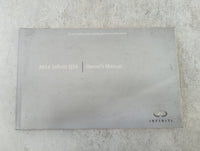 2014 Infiniti Q50 Owners Manual Book Guide P/N:OM14E 0V37U0 OEM Used Auto Parts - Oemusedautoparts1.com
