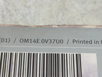 2014 Infiniti Q50 Owners Manual Book Guide P/N:OM14E 0V37U0 OEM Used Auto Parts - Oemusedautoparts1.com