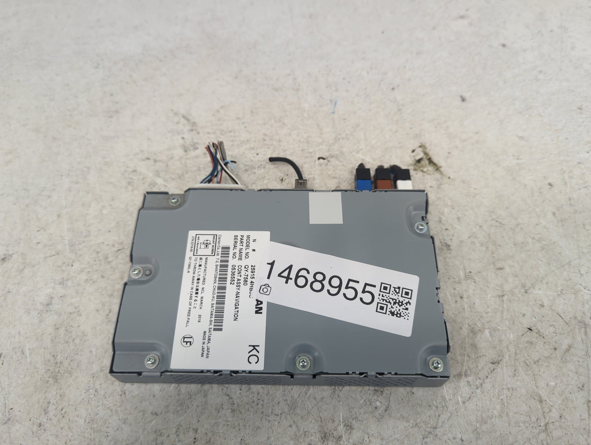 2014 Infiniti Q50 Information-gps-tv Control Module 1468955 - Oemusedautoparts1.com