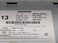 2014-2018 Infiniti Q50 Radio AM FM Cd Player Receiver Replacement P/N:283304HB0A PN-3553 Fits Fits 2014 2015 2016 2017 2018 