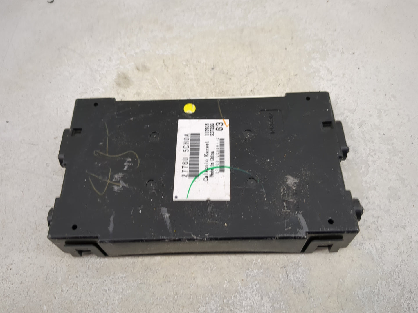 2014-2018 Infiniti Q50 Radio AM FM Cd Player Receiver Replacement P/N:27760 5CH0A Fits Fits 2014 2015 2016 2017 2018 OEM Use