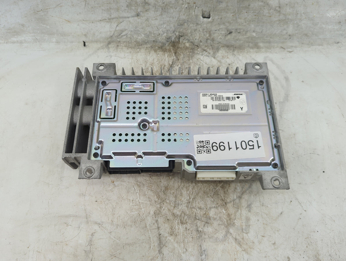 2014-2015 Infiniti Q50 Radio Speaker Amplifier 28061 4ga2a 1501199 - Oemusedautoparts1.com