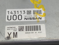 2014-2015 Infiniti Q50 PCM Engine Control Computer ECU ECM PCU OEM P/N:NEC005-698 BEM394-000 Fits 2014 2015 OEM Used Auto Pa