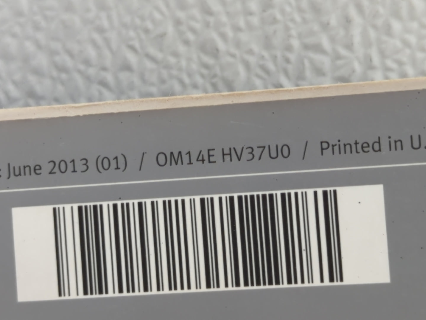 2014 Infiniti Q50 Owners Manual Book Guide OEM Used Auto Parts - Oemusedautoparts1.com