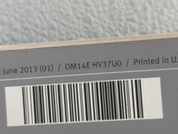 2014 Infiniti Q50 Owners Manual Book Guide OEM Used Auto Parts - Oemusedautoparts1.com