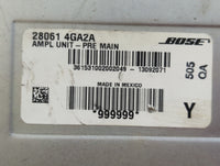 2014-2015 Infiniti Q50 Radio AM FM Cd Player Receiver Replacement P/N:28330 4HB0A 28061 4GA2A Fits Fits 2014 2015 OEM Used A