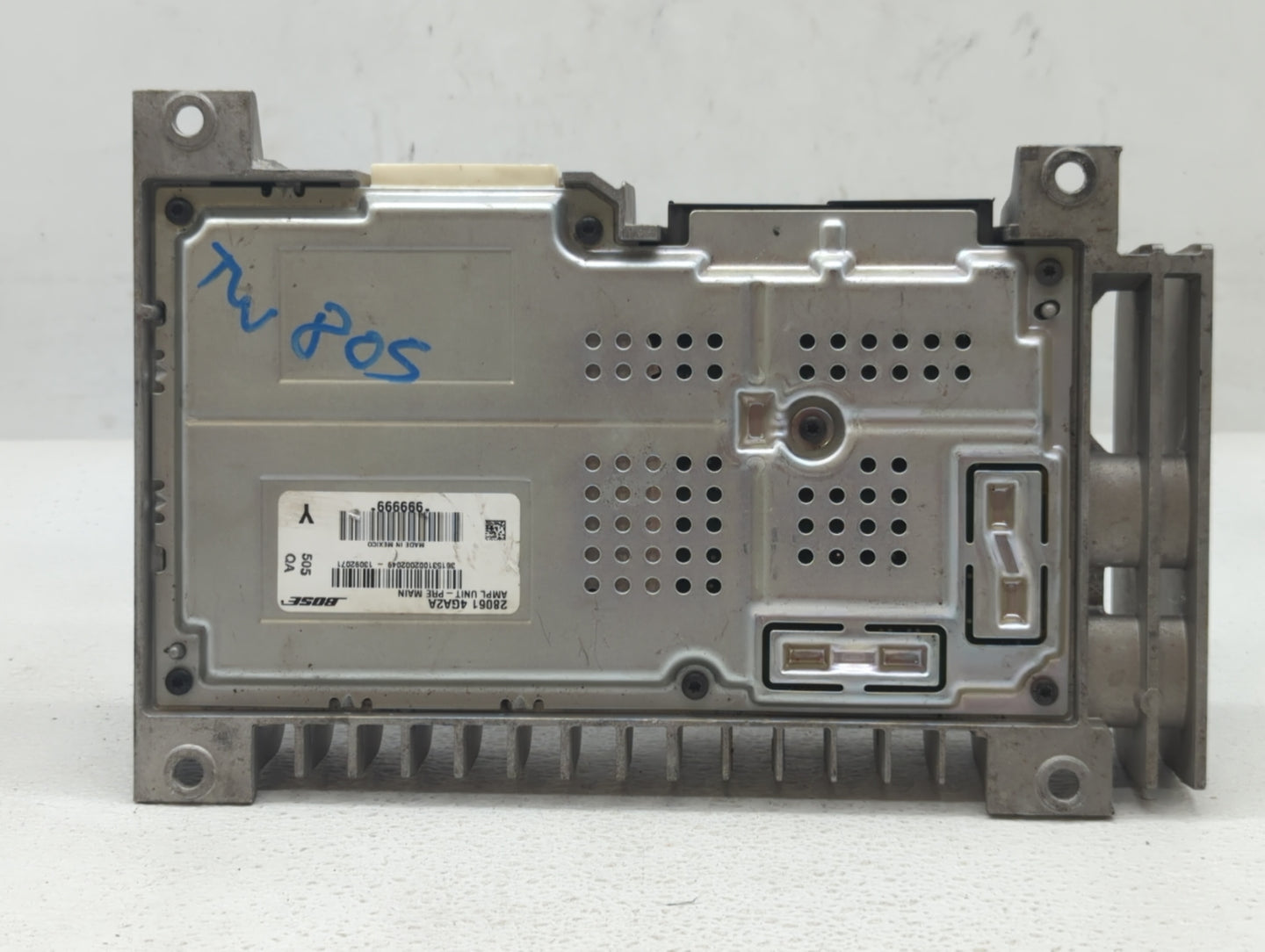 2014-2015 Infiniti Q50 Radio AM FM Cd Player Receiver Replacement P/N:28330 4HB0A 28061 4GA2A Fits Fits 2014 2015 OEM Used A