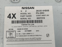Infiniti Q50 Am Fm Cd Player Radio Receiver 549280 - Oemusedautoparts1.com