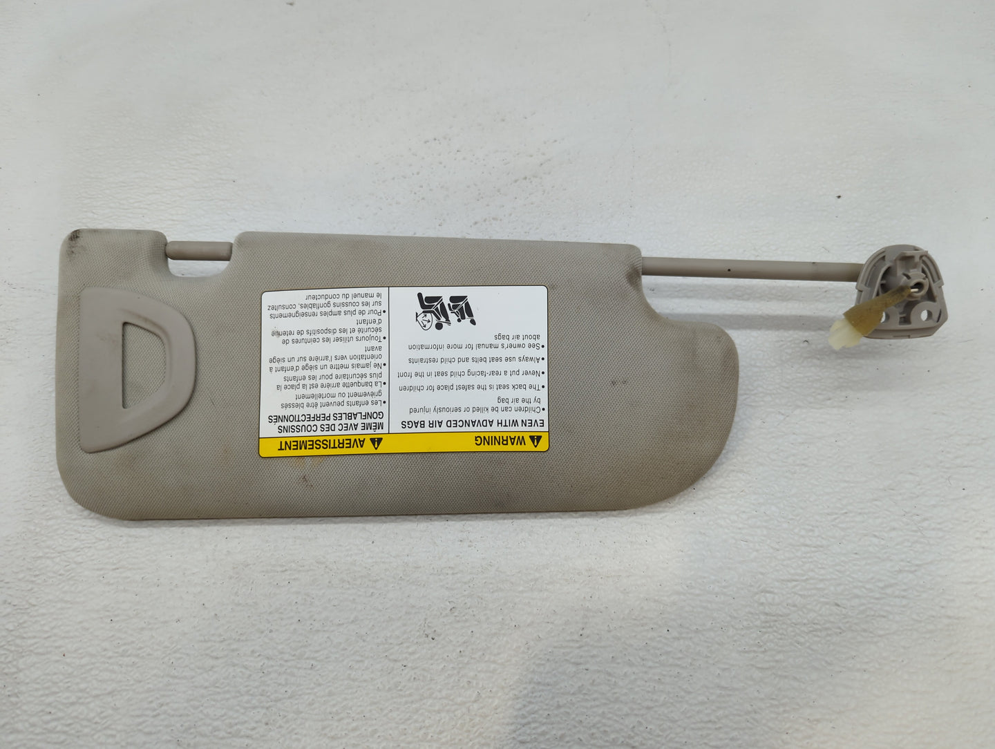 2014-2020 Infiniti Q50 Sun Visor Shade Replacement Driver Left Mirror Fits Fits 2014 2015 2016 2017 2018 2019 2020 OEM Used 