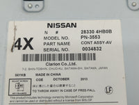 2014-2018 Infiniti Q50 Radio AM FM Cd Player Receiver Replacement P/N:28330 4HB0B Fits Fits 2014 2015 2016 2017 2018 OEM Use