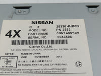2014-2018 Infiniti Q50 Radio AM FM Cd Player Receiver Replacement P/N:27760 6HE0A Fits Fits 2014 2015 2016 2017 2018 OEM Use