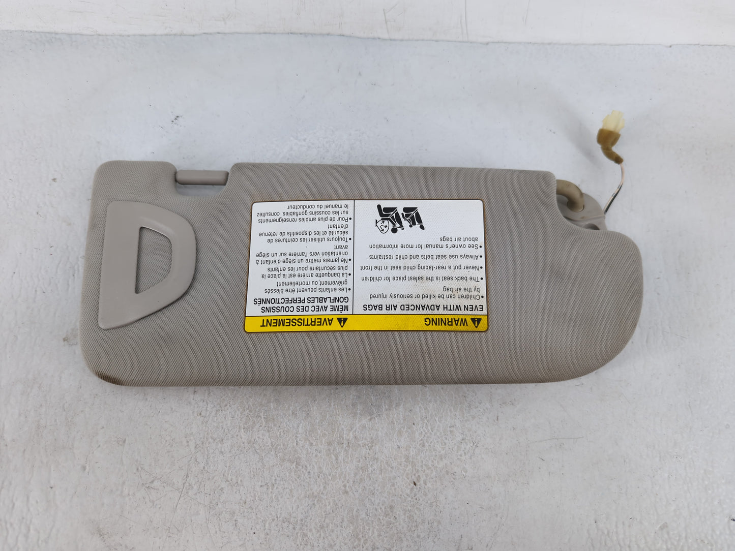 2014-2020 Infiniti Q50 Sun Visor Shade Replacement Driver Left Mirror Fits Fits 2014 2015 2016 2017 2018 2019 2020 OEM Used 