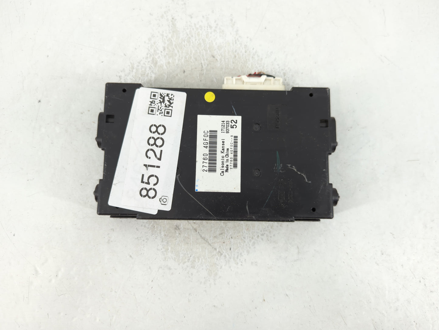 2014-2014 Infiniti Q50 Temperature Control Module 27760 4gf0c - Oemusedautoparts1.com