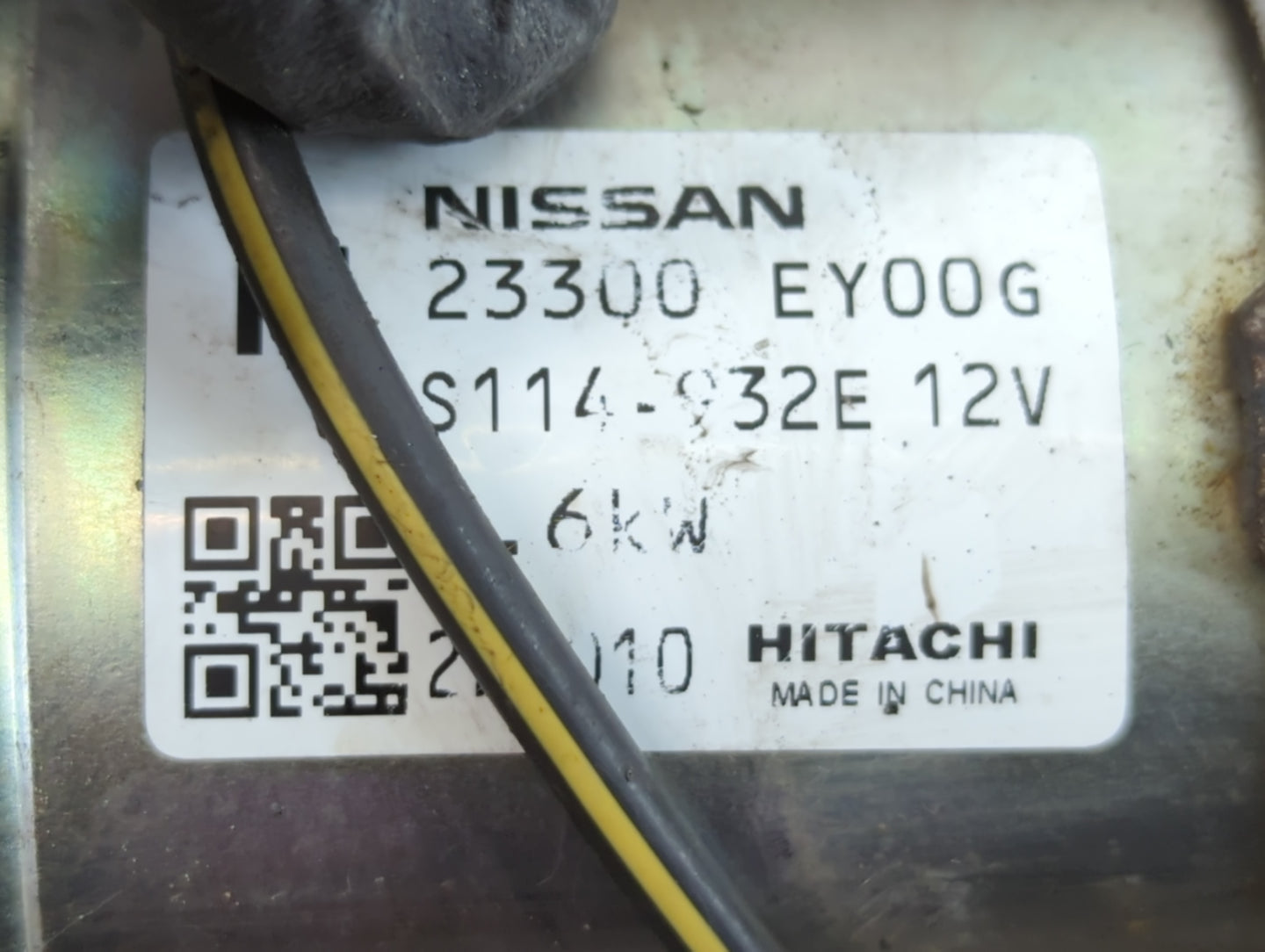 2014-2020 Infiniti Q50 Car Starter Motor Solenoid OEM P/N:23300 EY00G Fits OEM Used Auto Parts - Oemusedautoparts1.com
