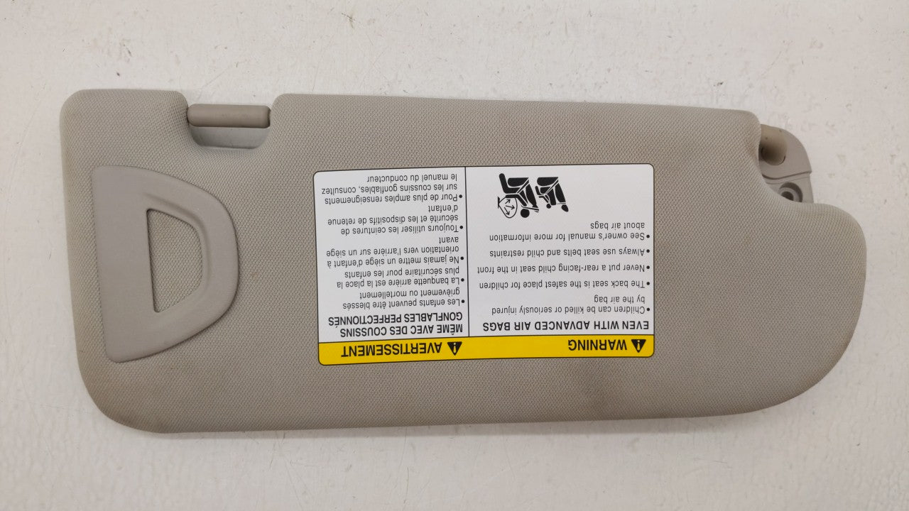 2014 Infiniti Q50 Sun Visor Shade Replacement Driver Left Mirror Fits Fits 2015 2016 2017 2018 OEM Used Auto Parts - Oemused
