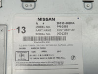 2014 Infiniti Q50 Radio AM FM Cd Player Receiver Replacement P/N:28330 4HB0B 28330 4HB0A Fits OEM Used Auto Parts - Oemuseda