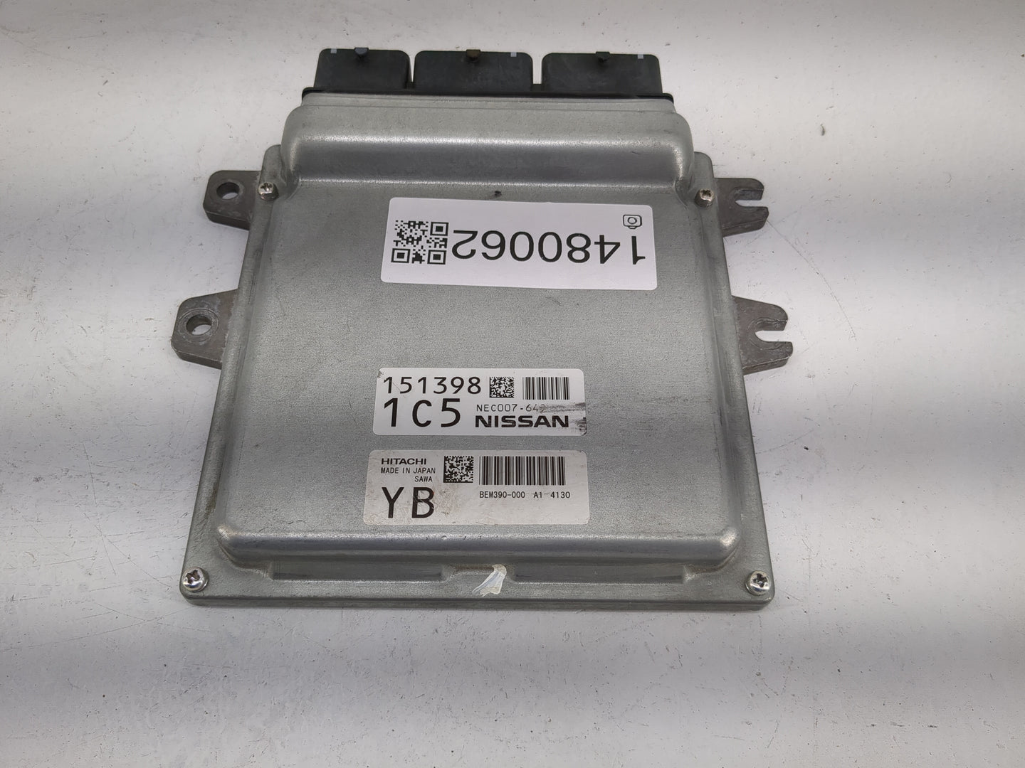 2014-2015 Infiniti Q60 PCM Engine Control Computer ECU ECM PCU OEM P/N:NEC007-642 BEM390-000 Fits OEM Used Auto Parts - Oemu