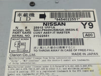 2014 Infiniti Q70 Radio AM FM Cd Player Receiver Replacement P/N:3Y022552 259151PP1A Fits Fits 2013 OEM Used Auto Parts - Oe