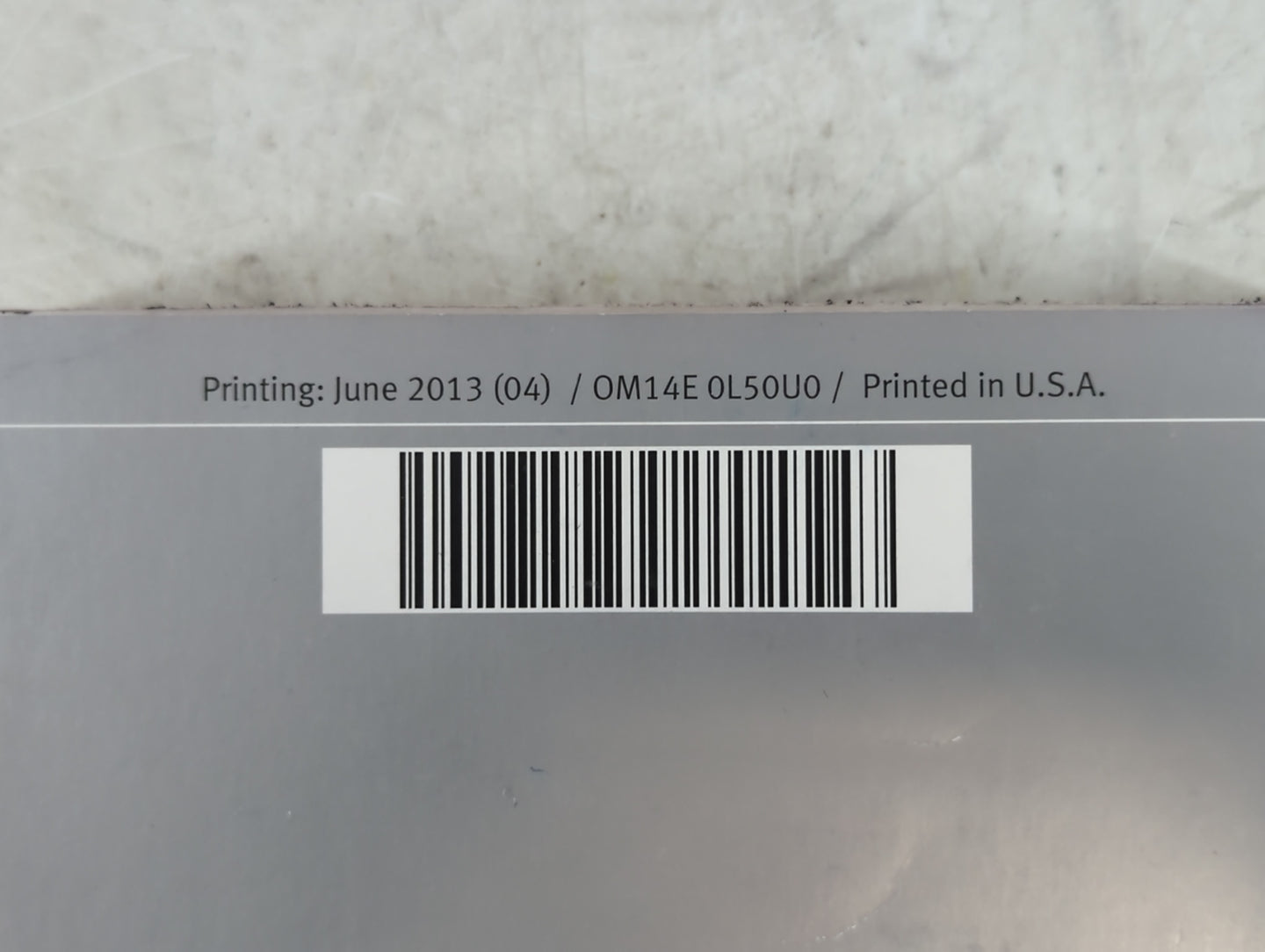 2014 Infiniti Qx60 Owners Manual Book Guide P/N:0M14E 0L50U0 OEM Used Auto Parts - Oemusedautoparts1.com