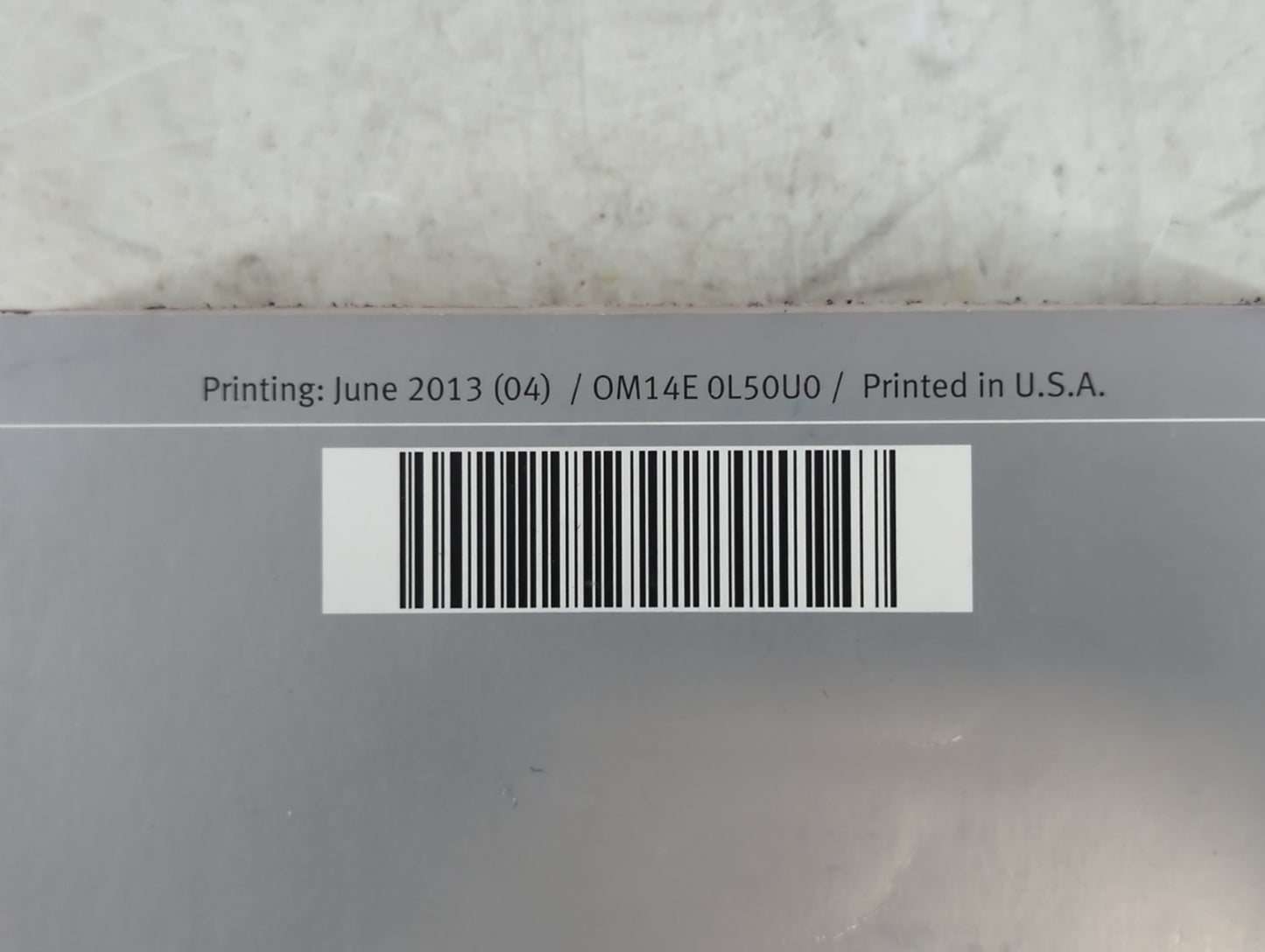 2014 Infiniti Qx60 Owners Manual Book Guide P/N:0M14E 0L50U0 OEM Used Auto Parts - Oemusedautoparts1.com