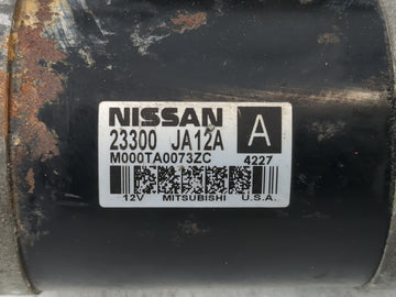 2014-2017 Infiniti Qx60 Car Starter Motor Solenoid OEM P/N:23300 JA12A Fits Fits 2013 2014 2017 OEM Used Auto Parts