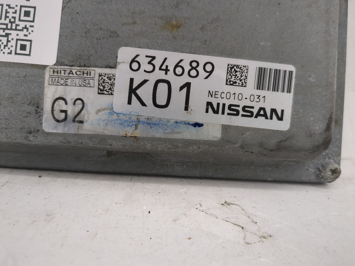 2014 Infiniti Qx60 PCM Engine Control Computer ECU ECM PCU OEM P/N:NEC010-031 Fits OEM Used Auto Parts - Oemusedautoparts1.c