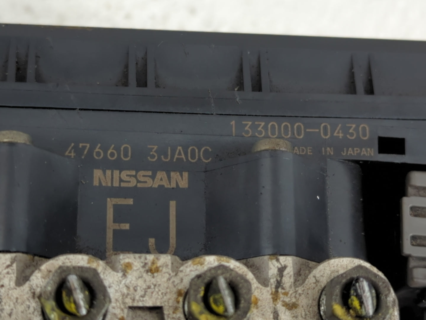 2014-2015 Infiniti Qx60 ABS Pump Control Module Replacement P/N:133000-0430 47660 3JA0C Fits Fits 2014 2015 OEM Used Auto Pa