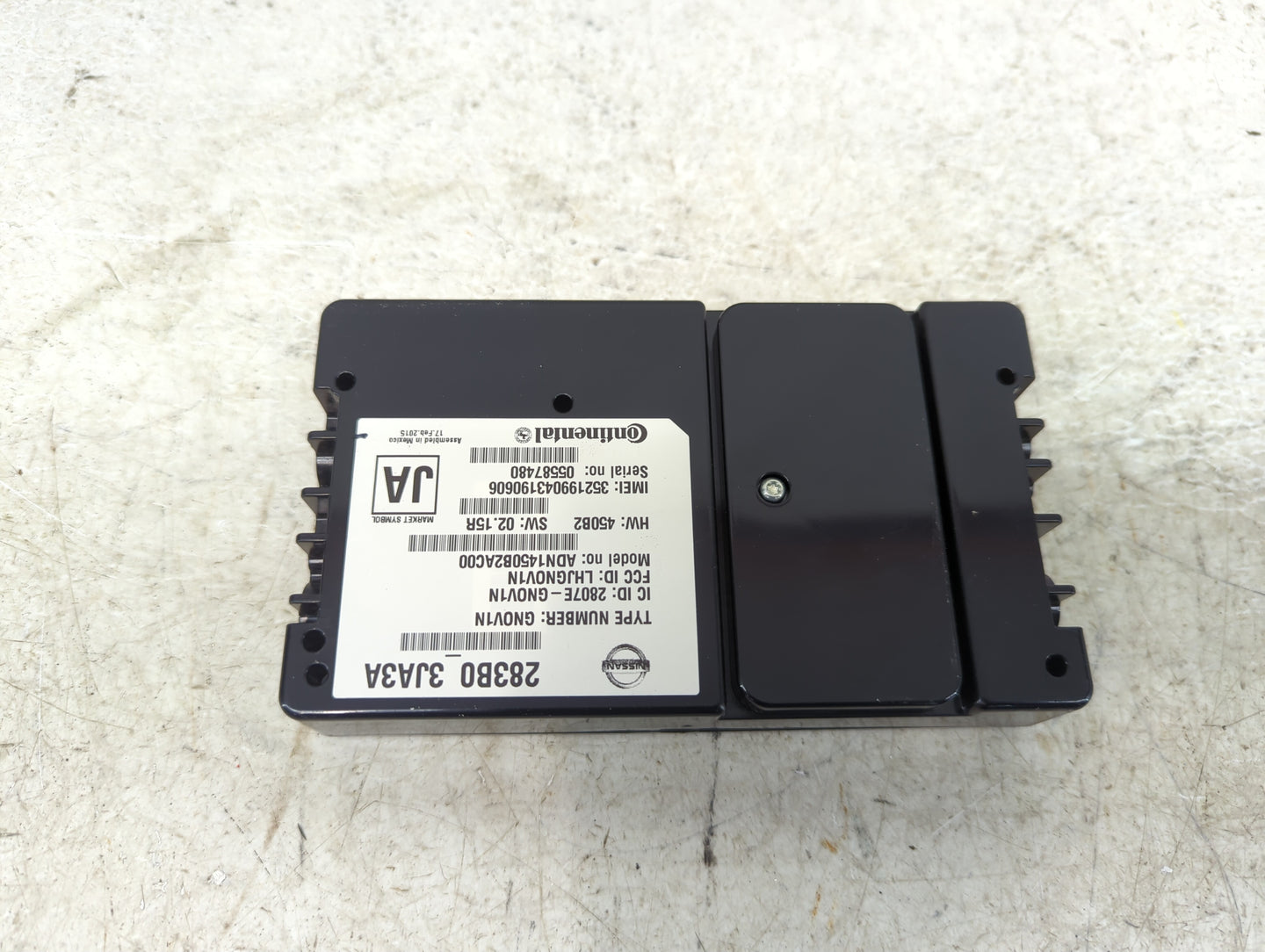 2014-2016 Infiniti Qx60 Telematics Control Module - Oemusedautoparts1.com