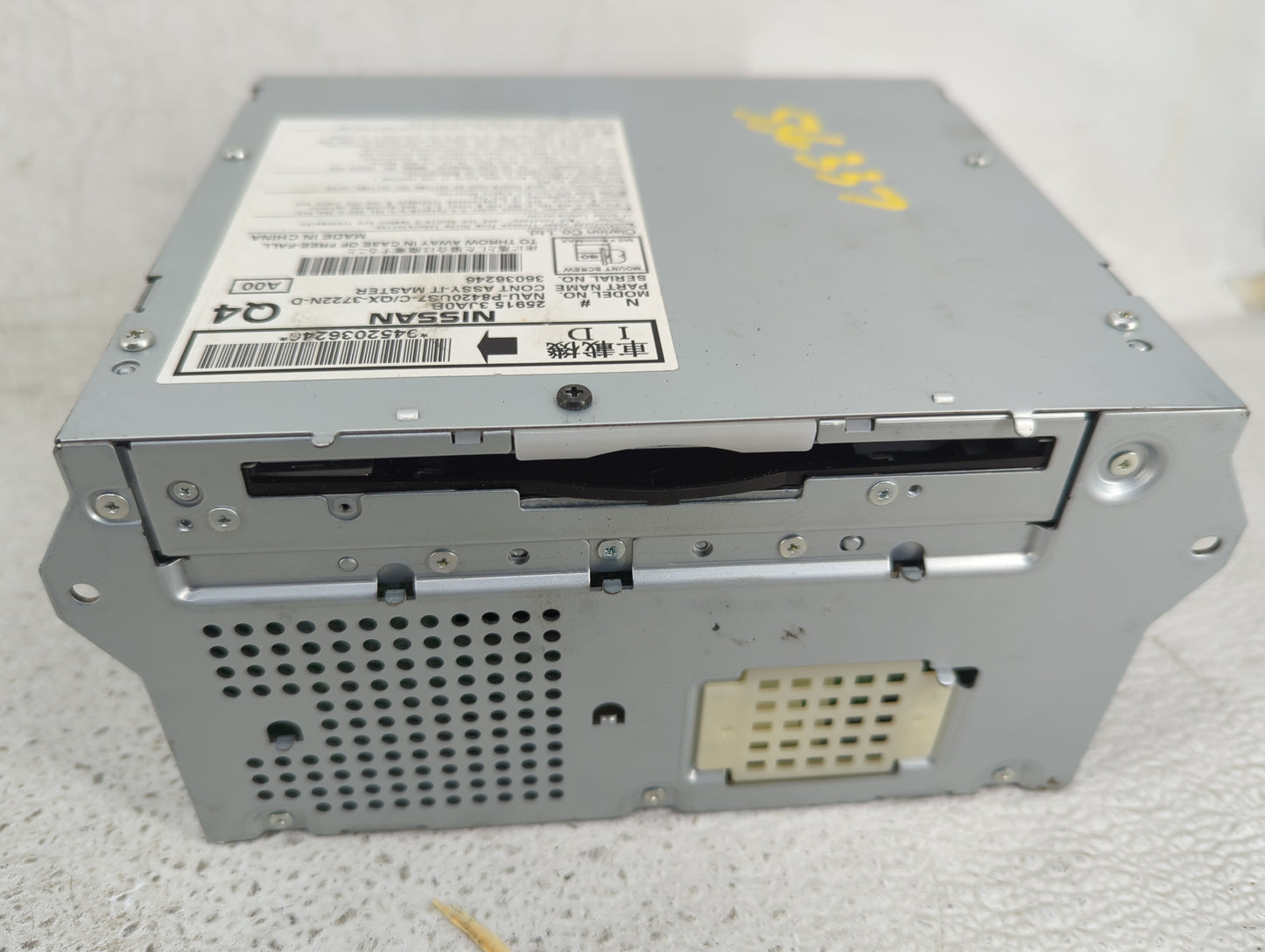 2014-2016 Infiniti Qx60 Radio AM FM Cd Player Receiver Replacement P/N:25915 3JA0B NAU-P8420US7-C/QX-3722N-D Fits OEM Used A