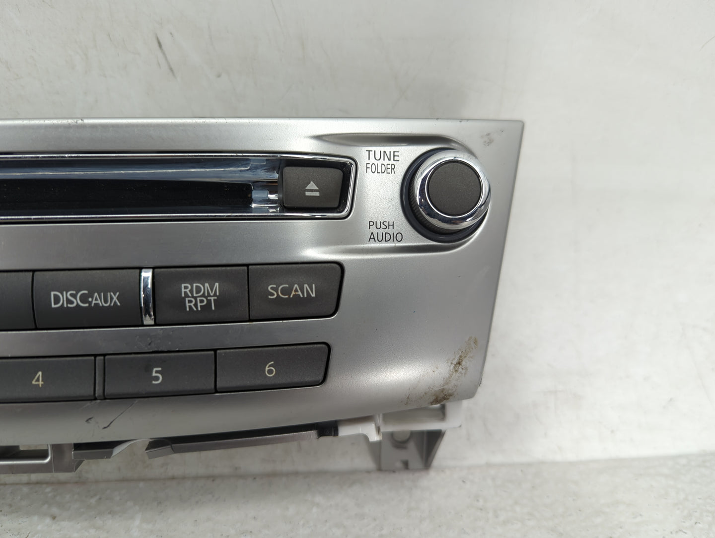 2014-2016 Infiniti Qx60 Radio Control Panel Silver - Oemusedautoparts1.com