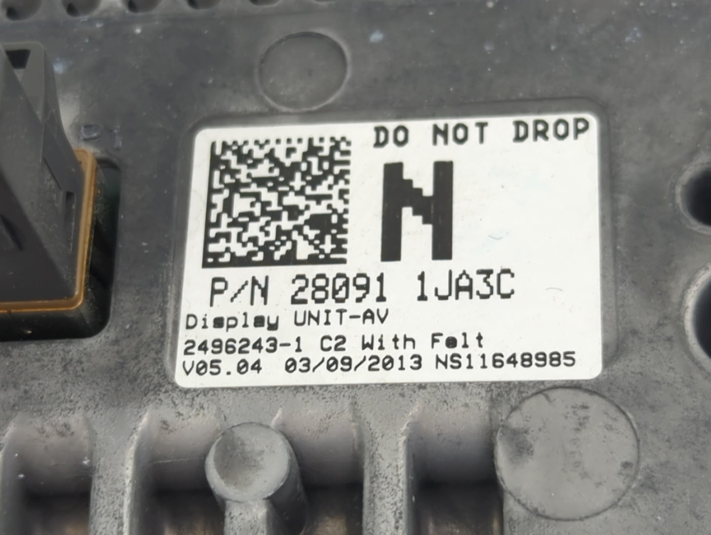 2014-2016 Infiniti Qx60 Information Display Screen - Oemusedautoparts1.com