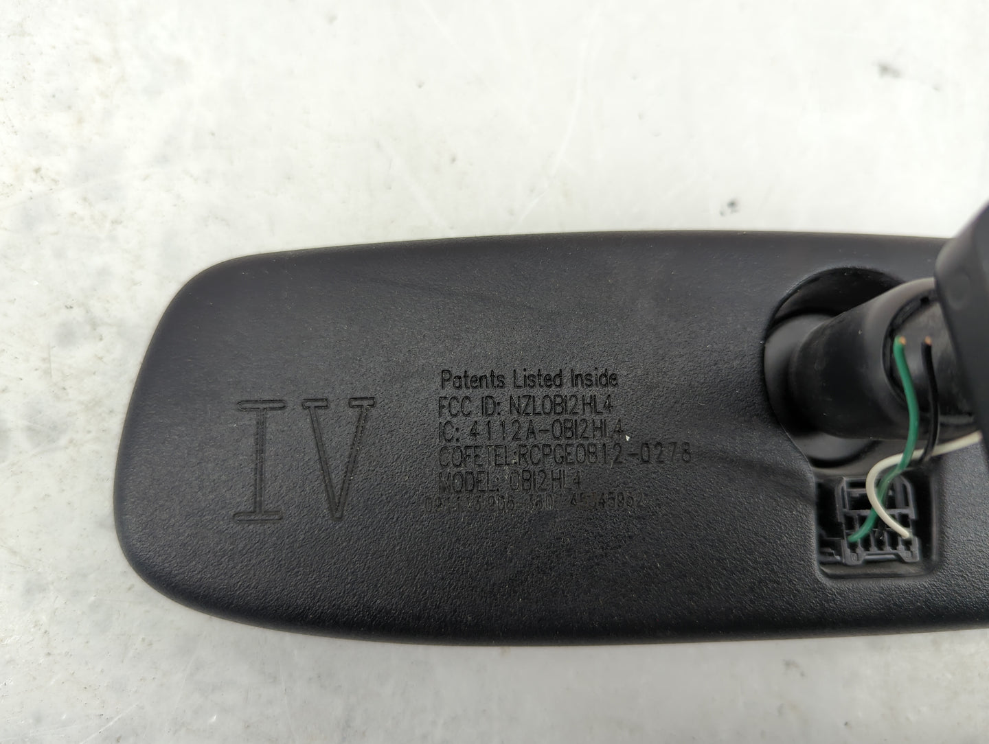 2014-2020 Infiniti Qx60 Interior Rear View Mirror Replacement OEM P/N:4112A-0B12HL4 Fits OEM Used Auto Parts - Oemusedautopa
