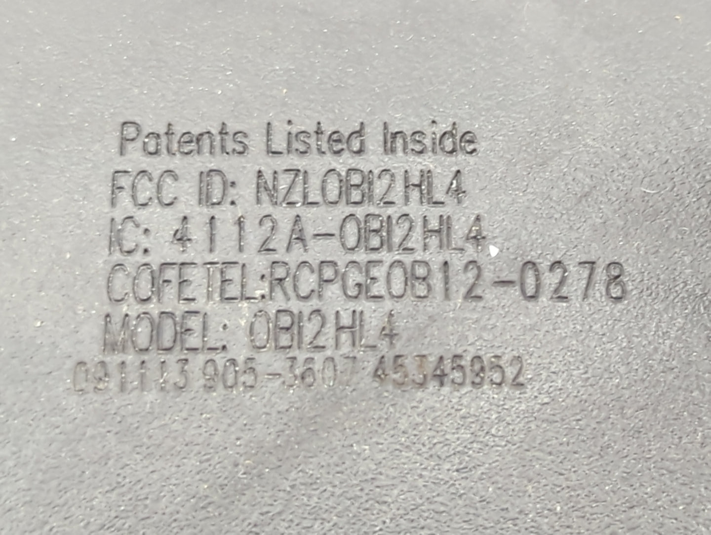 2014-2020 Infiniti Qx60 Interior Rear View Mirror Replacement OEM P/N:4112A-0B12HL4 Fits OEM Used Auto Parts - Oemusedautopa