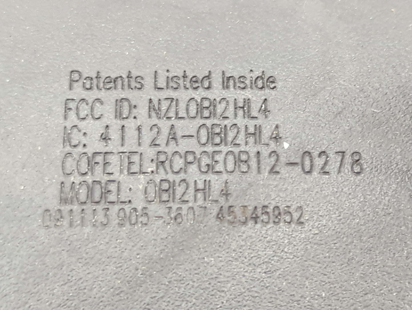 2014-2020 Infiniti Qx60 Interior Rear View Mirror Replacement OEM P/N:4112A-0B12HL4 Fits OEM Used Auto Parts - Oemusedautopa