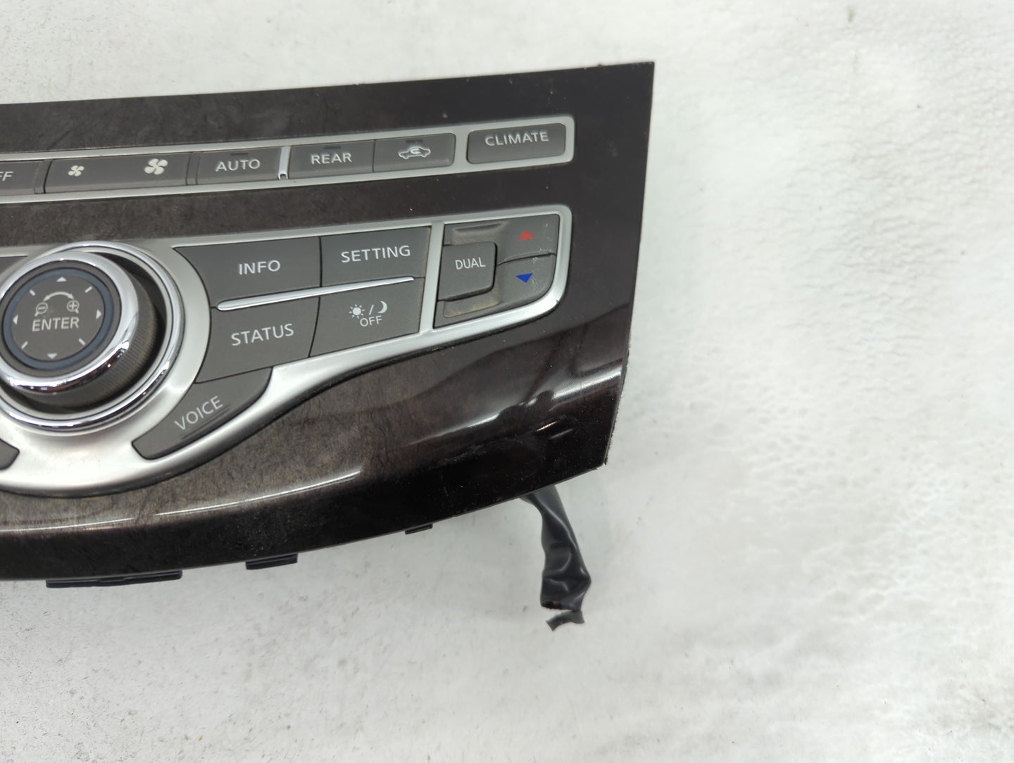 2014 Infiniti Qx60 Climate Control Module Temperature AC/Heater Replacement P/N:283953JA7B Fits OEM Used Auto Parts - Oemuse