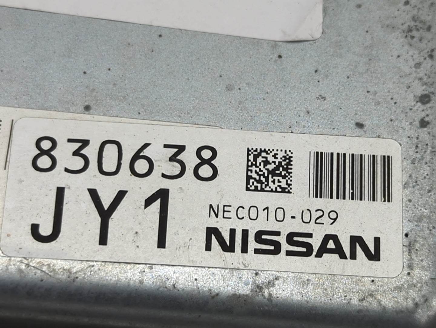 2014 Infiniti Qx60 PCM Engine Control Computer ECU ECM PCU OEM P/N:NEC010-029 MEC010-029 Fits OEM Used Auto Parts - Oemuseda