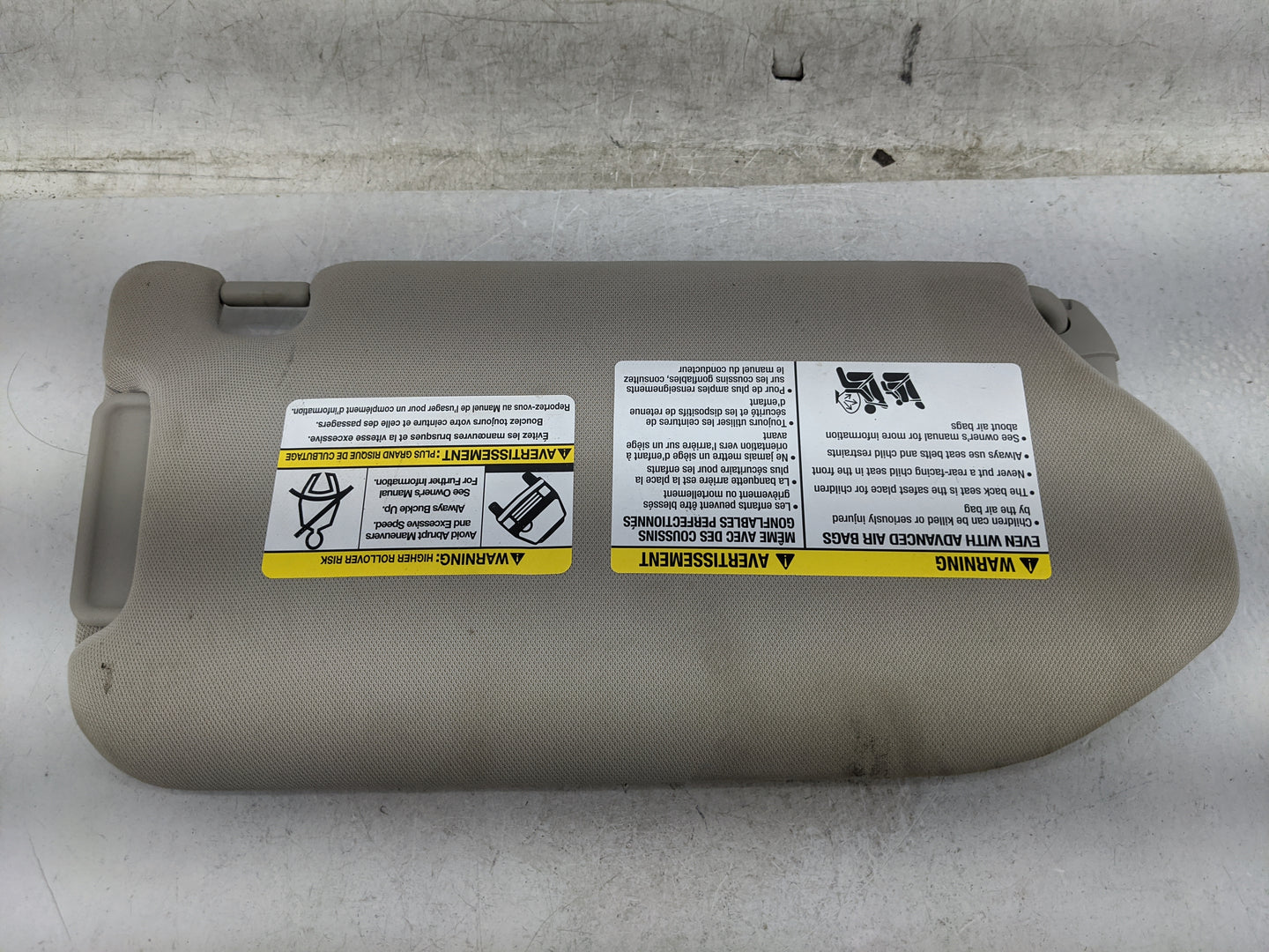2014-2019 Infiniti Qx60 Sun Visor Shade Replacement Driver Left Mirror Fits Fits 2013 2014 2015 2016 2017 2018 2019 OEM Used