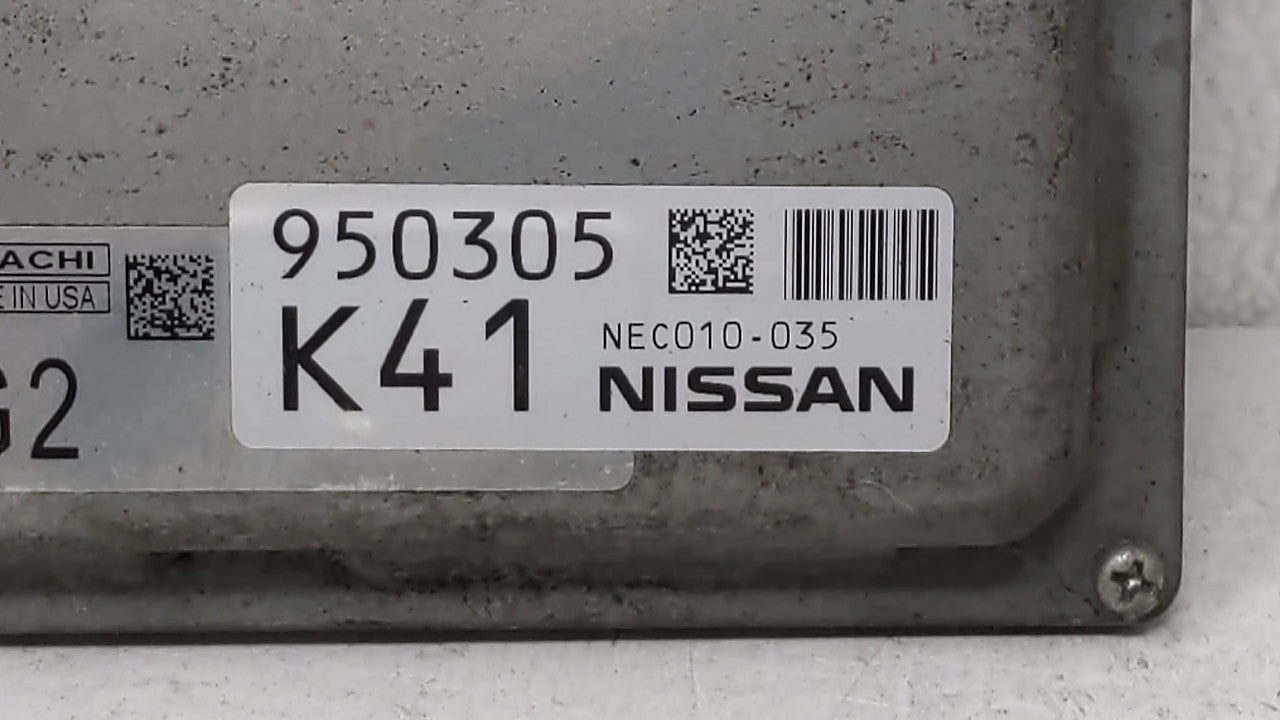 2014 Infiniti Qx60 PCM Engine Control Computer ECU ECM PCU OEM P/N:NEC010-035 NEC010-033, NEC010-028, NEC010-034 Fits OEM Us